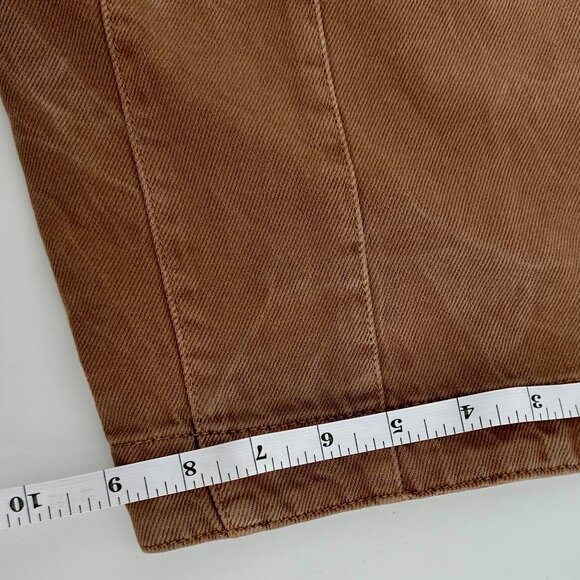 NWT We The Free Overalls NWT Size XL | Bronze Brown 100% Cotton Utility Jumpsuit - Picture 12 of 13